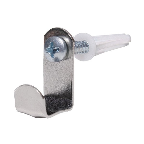 Hillman HILLMAN Silver Hidden Mirror Holder 20 lb 2 pk 121154 - main